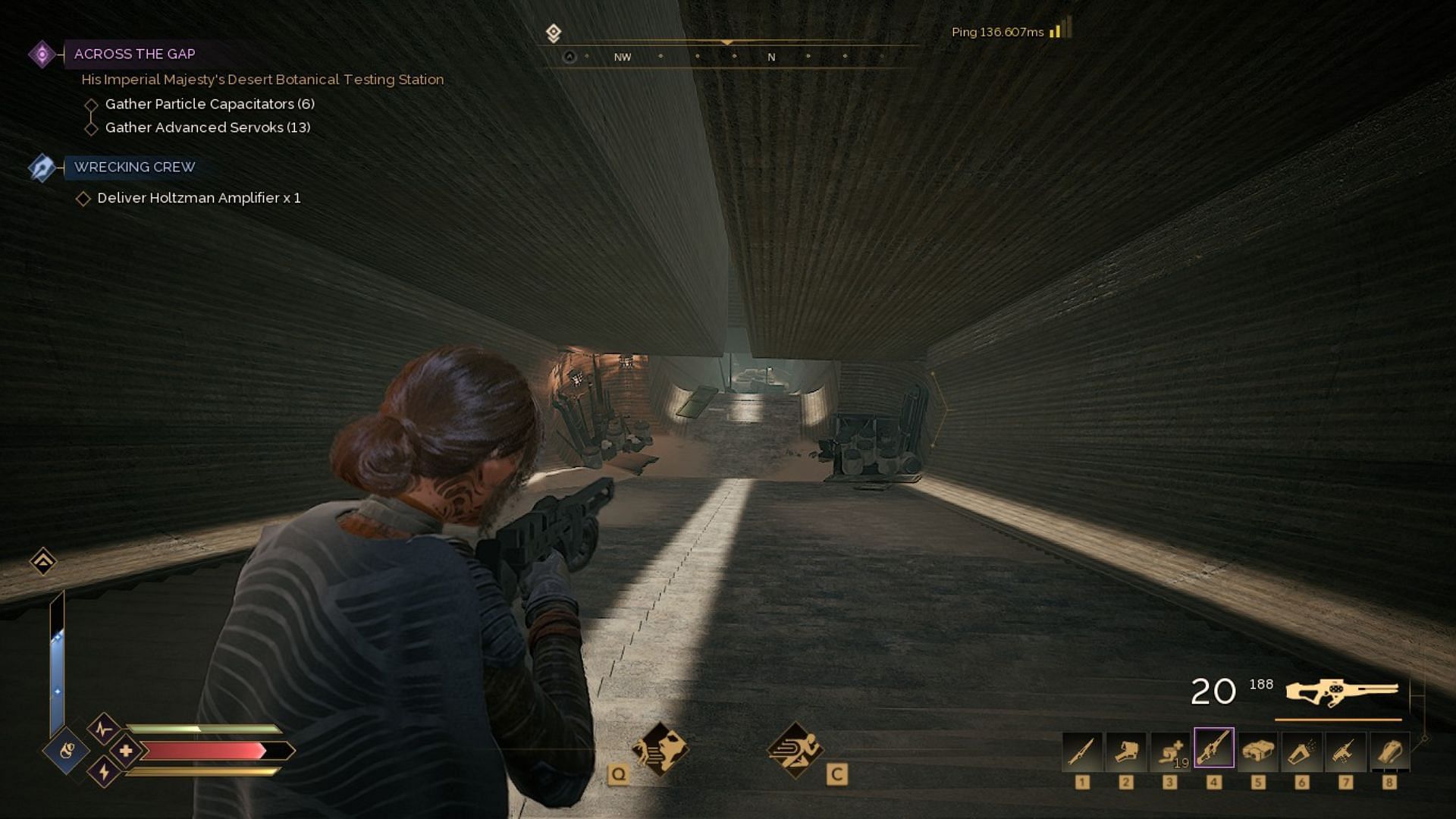 Straight down the hallway to reach first section (Image via Funcom)